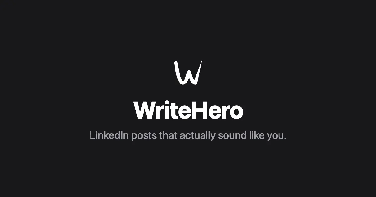 Screenshot 1 of WriteHero