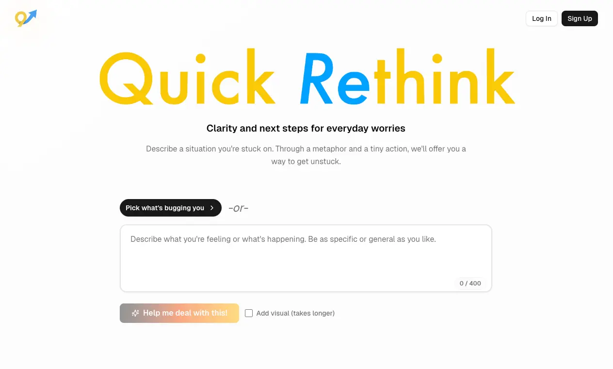 Screenshot 3 of Quick Rethink