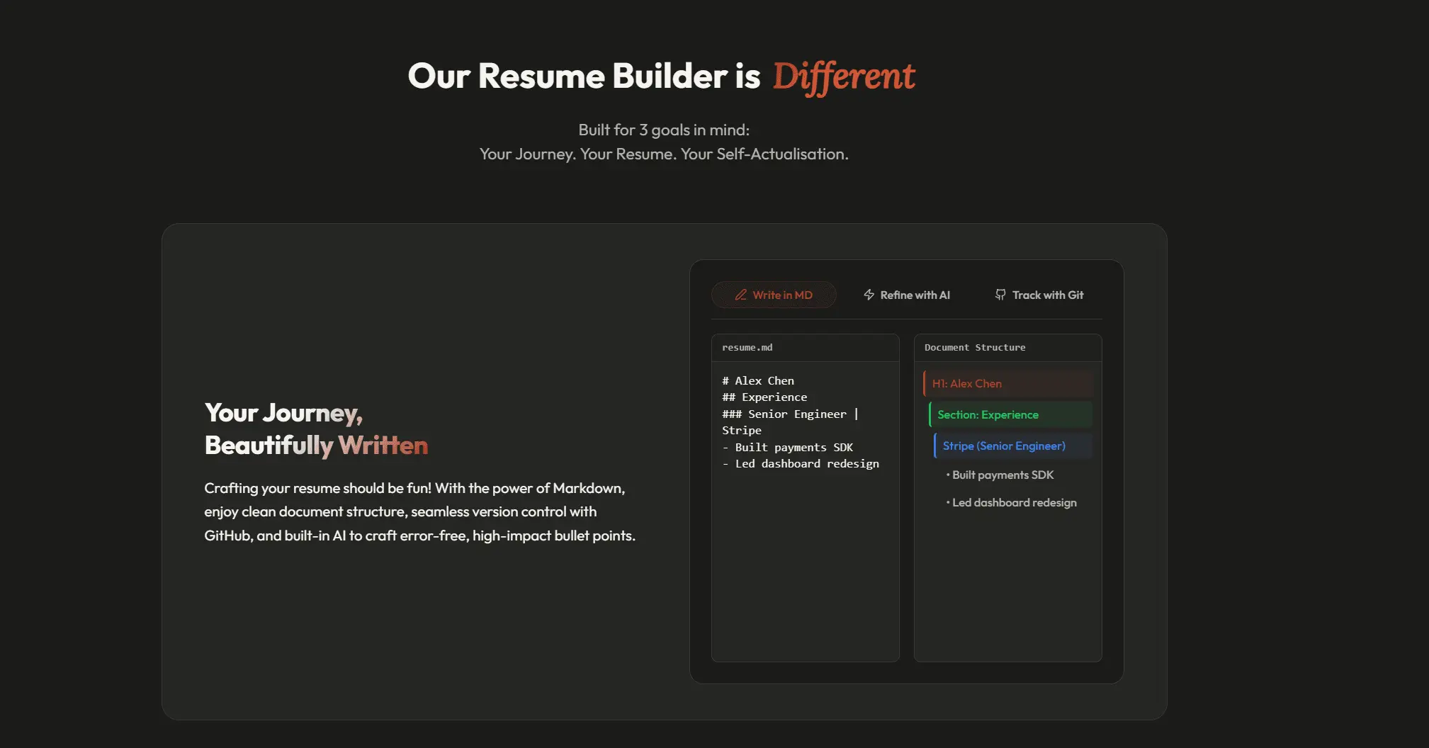 Screenshot 9 of Markdown Resume Builder