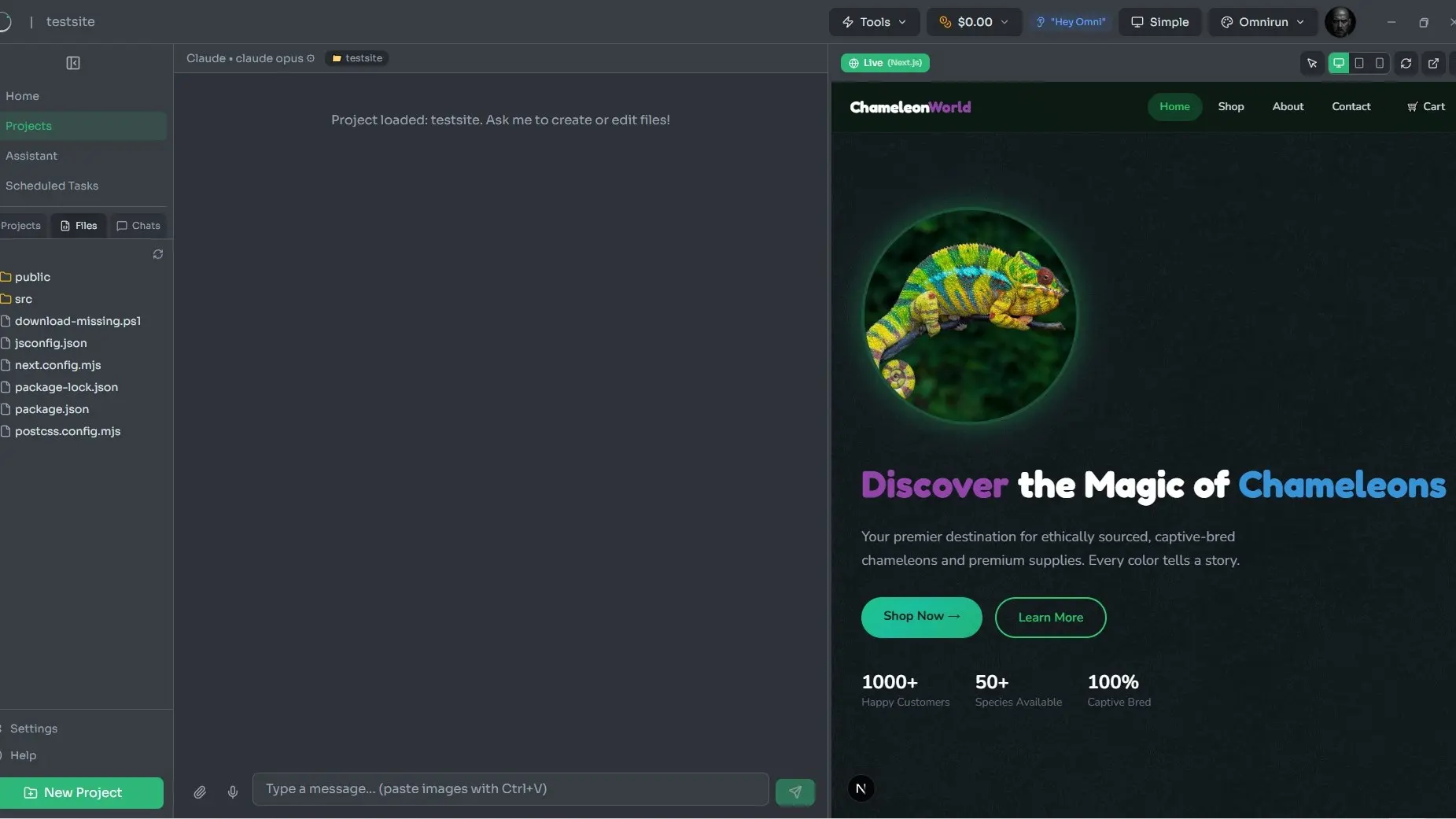 Screenshot 4 of omnirun