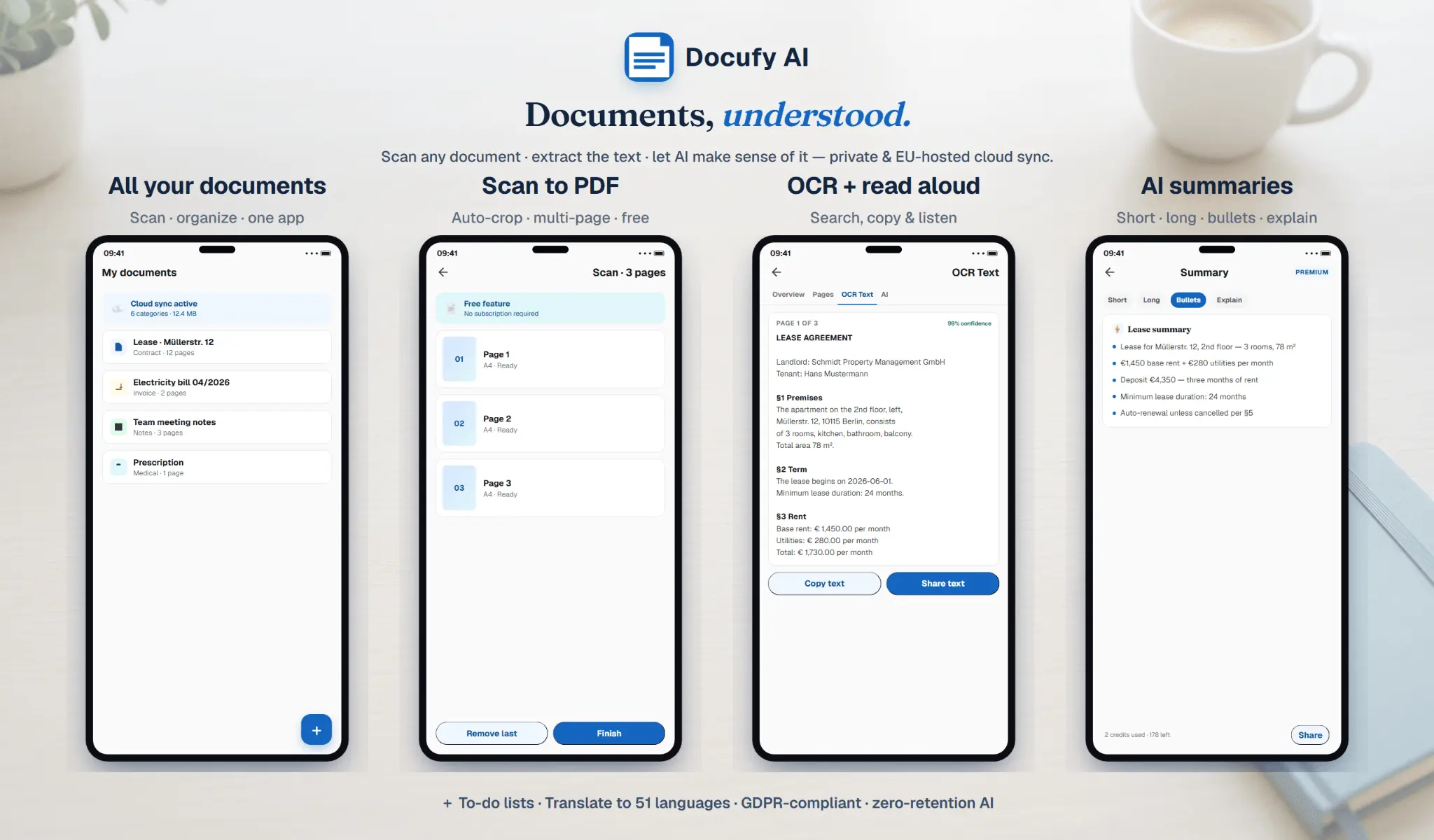 Screenshot 2 of Docufy AI