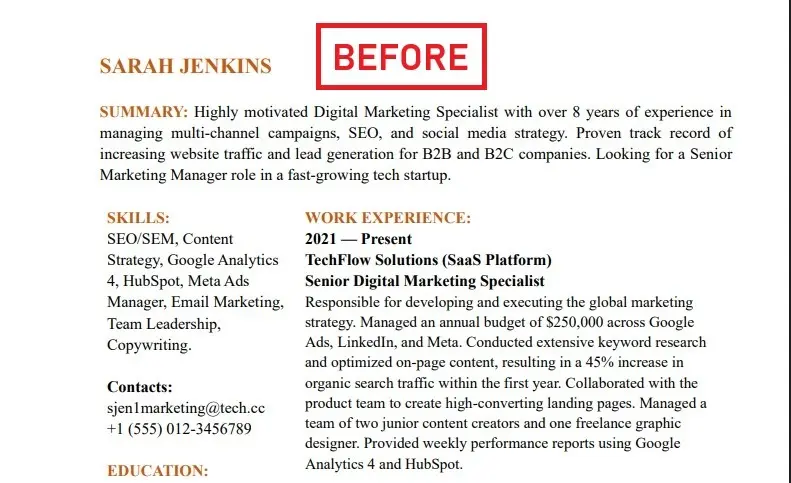 Screenshot 1 of ResumeLink