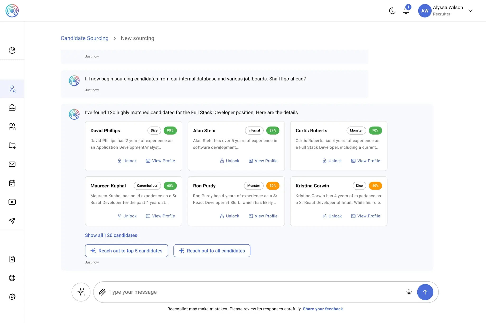 Screenshot 1 of Reccopilot