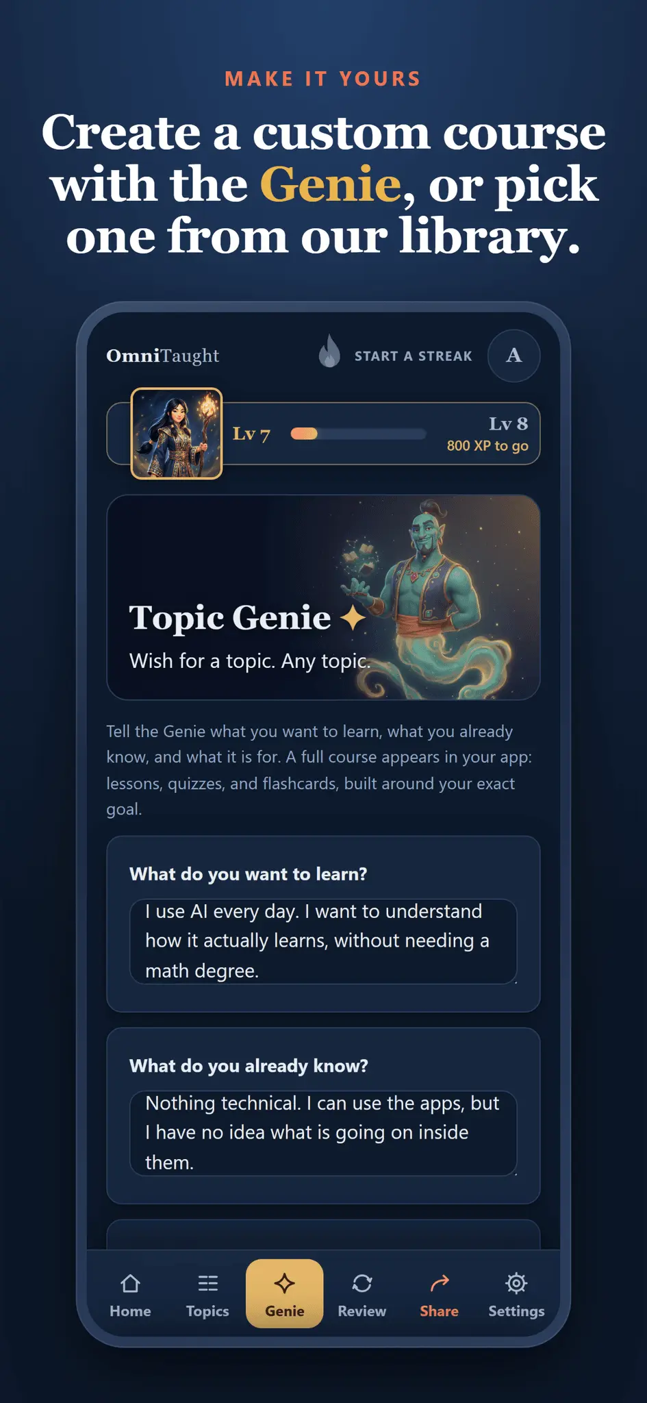 Screenshot 1 of OmniTaught