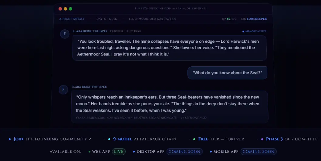 Screenshot 2 of The Aether Engine