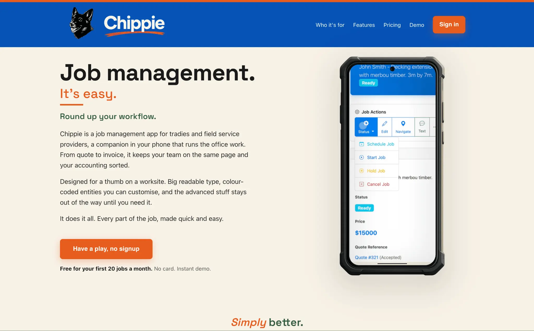 Screenshot 3 of Chippie