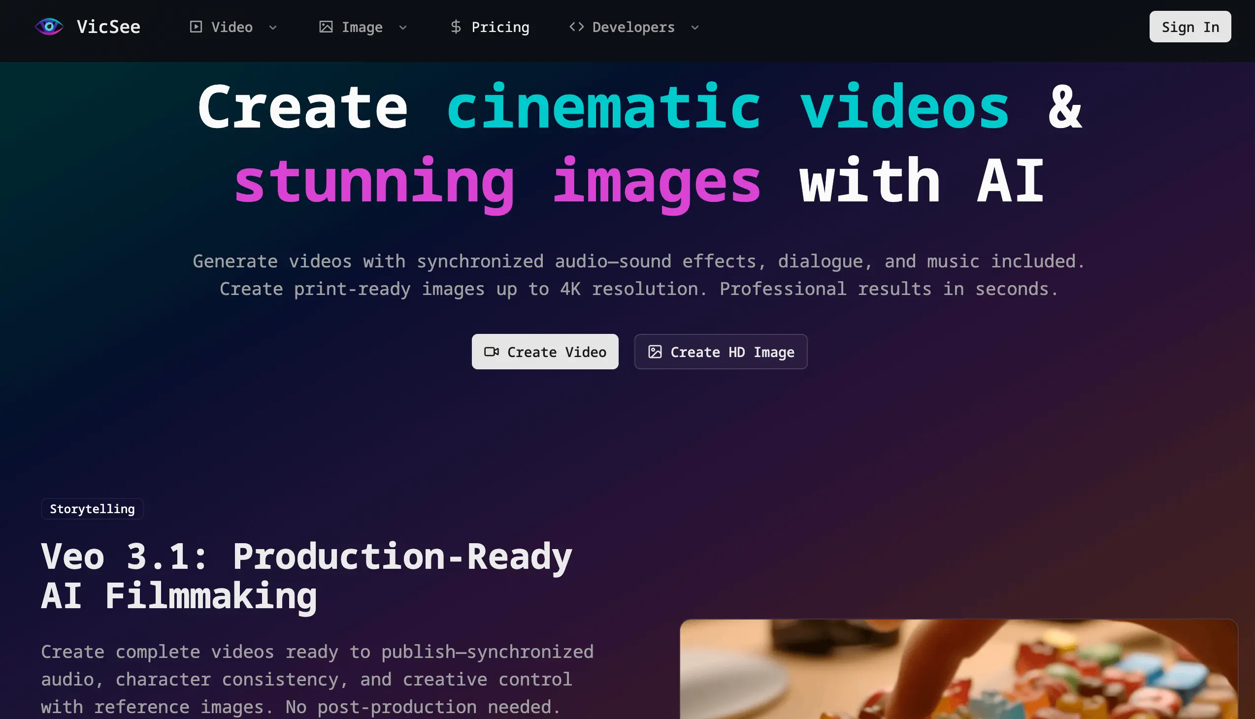 Screenshot 3 of VicSee - AI Video & Image Generator