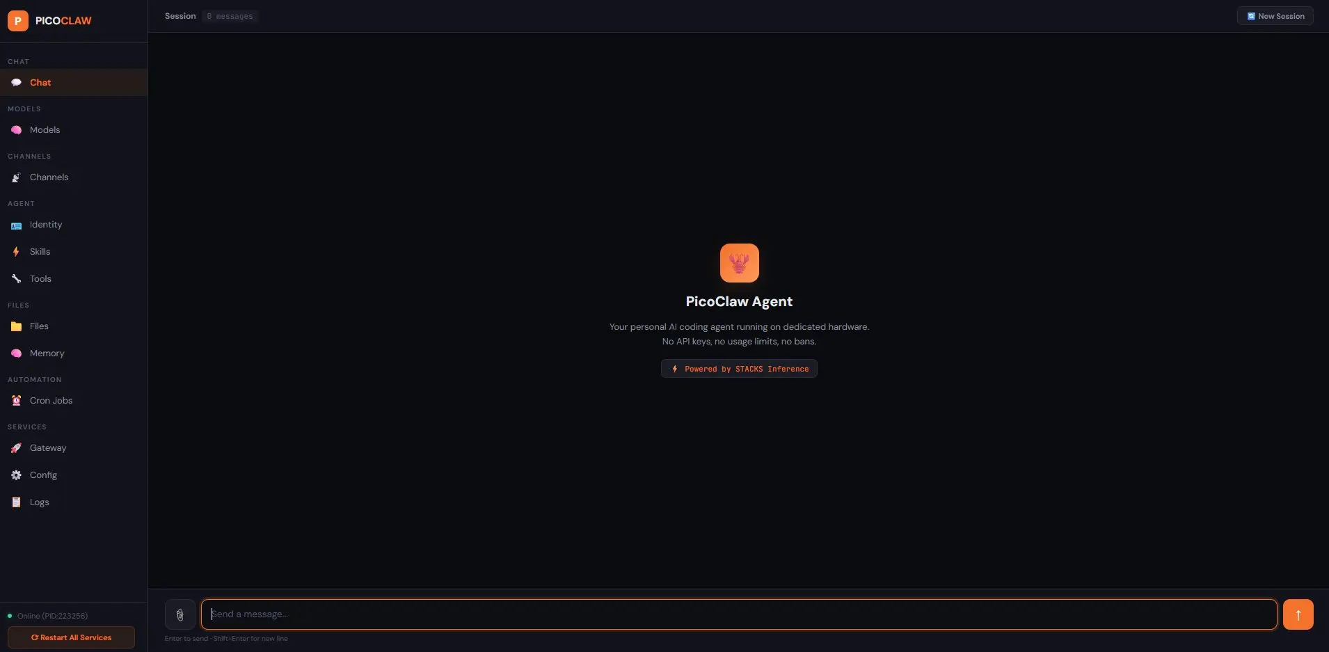 Screenshot 2 of STACKS! Hosting