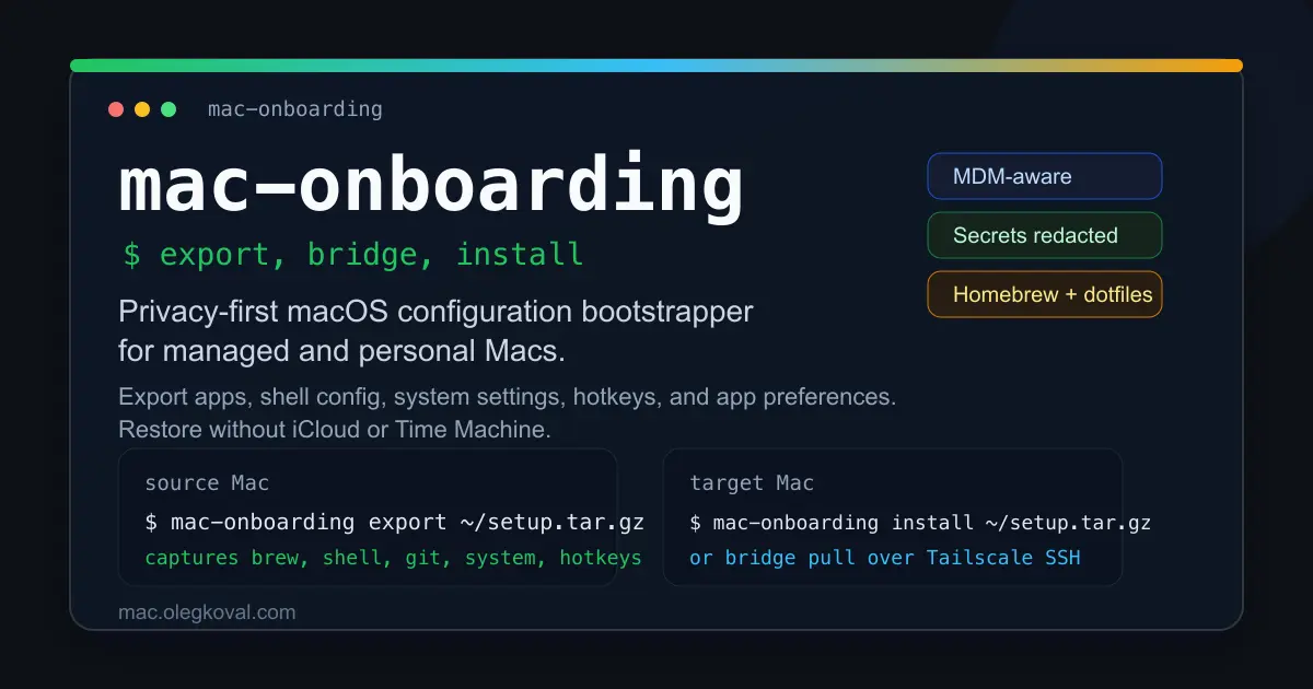 Screenshot 1 of mac-onboarding
