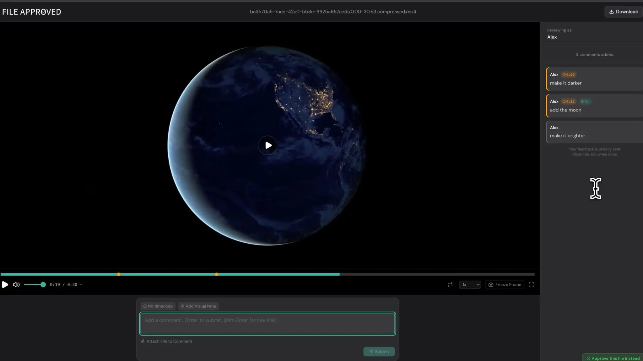 Screenshot 4 of File Approved