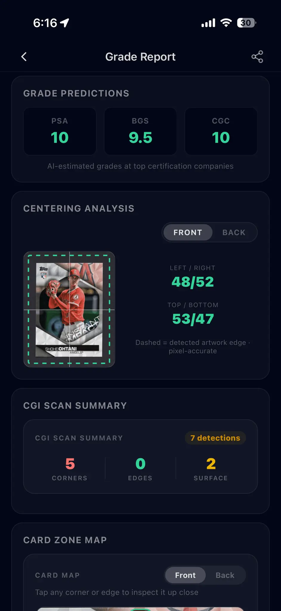 Screenshot 3 of CardGrade