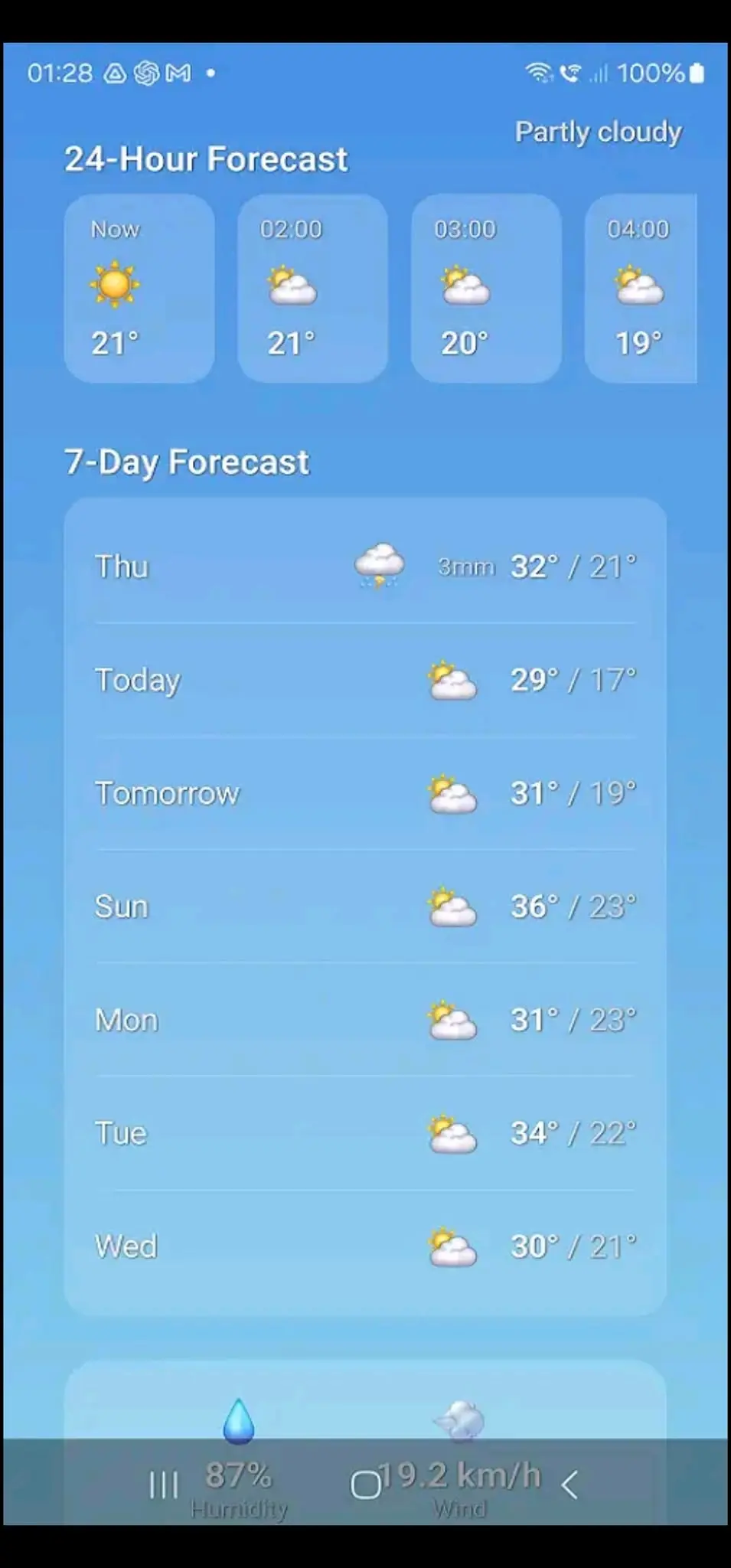 Screenshot 3 of Easy Weather: Local & Global