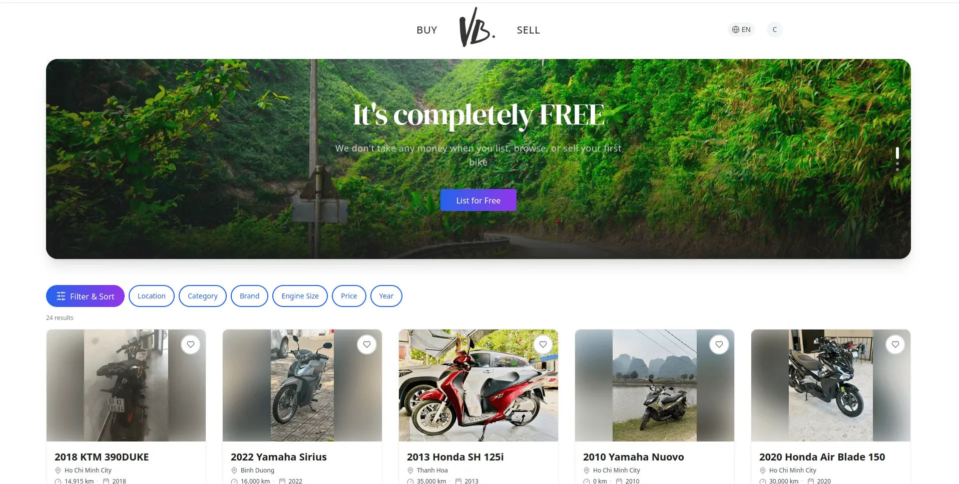 Screenshot 3 of Vietbikes