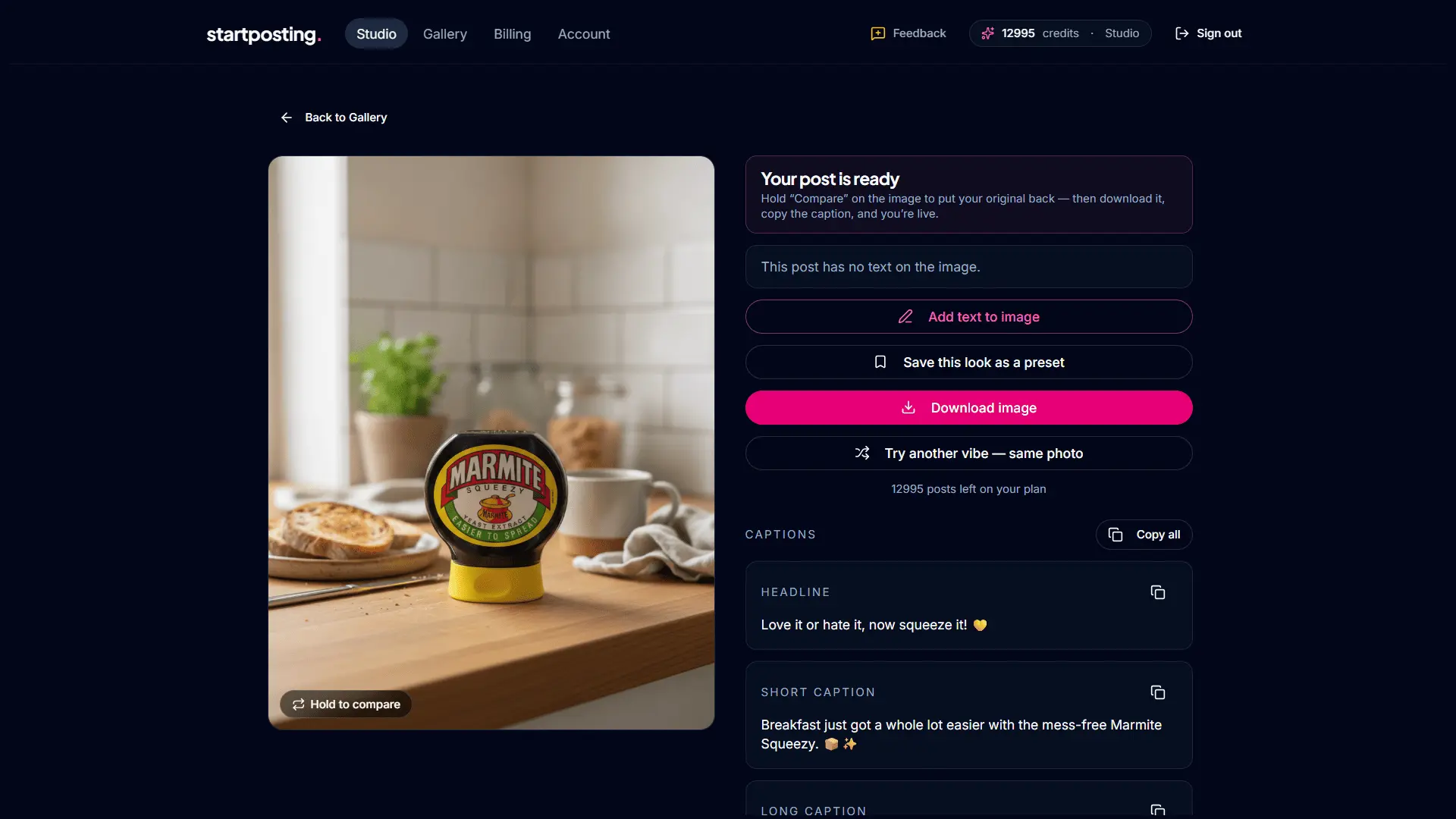 Screenshot 5 of startposting