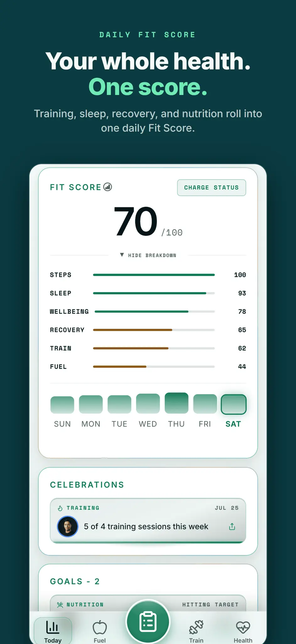 Screenshot 1 of Wellness Project - Fitness AI
