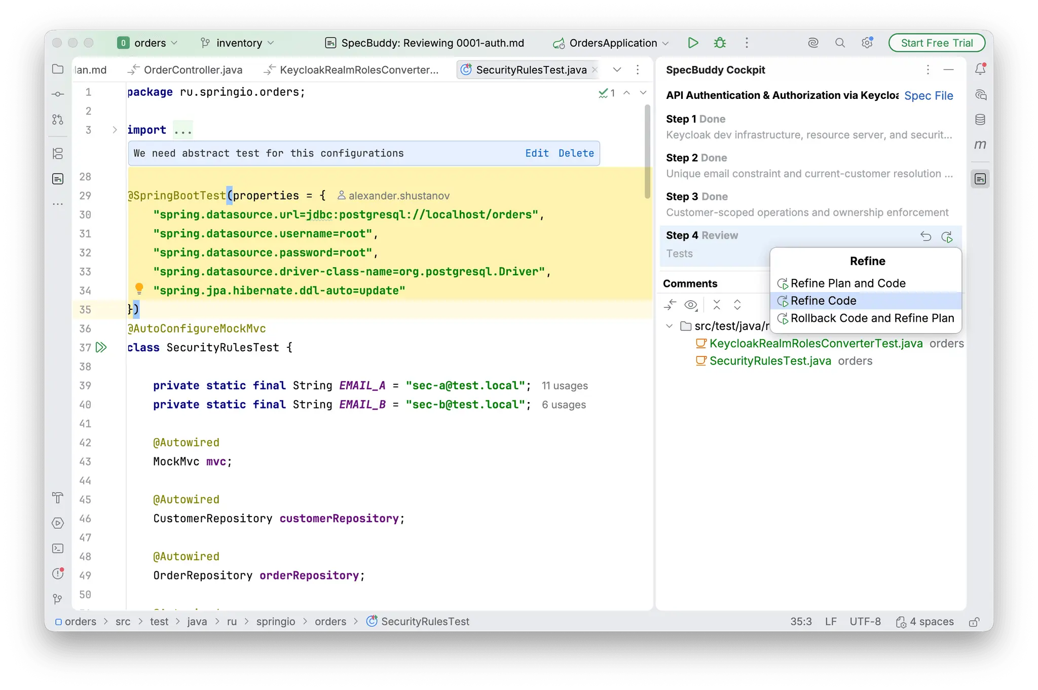 Screenshot 3 of SpecBuddy