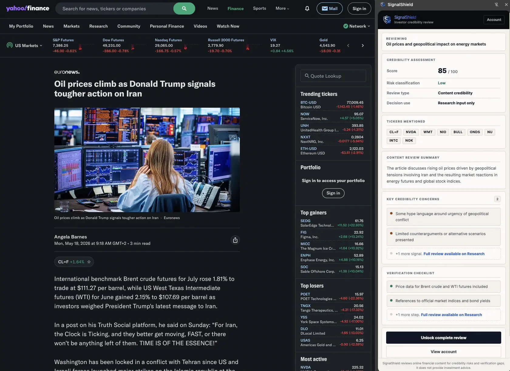 Screenshot 4 of SignalShield