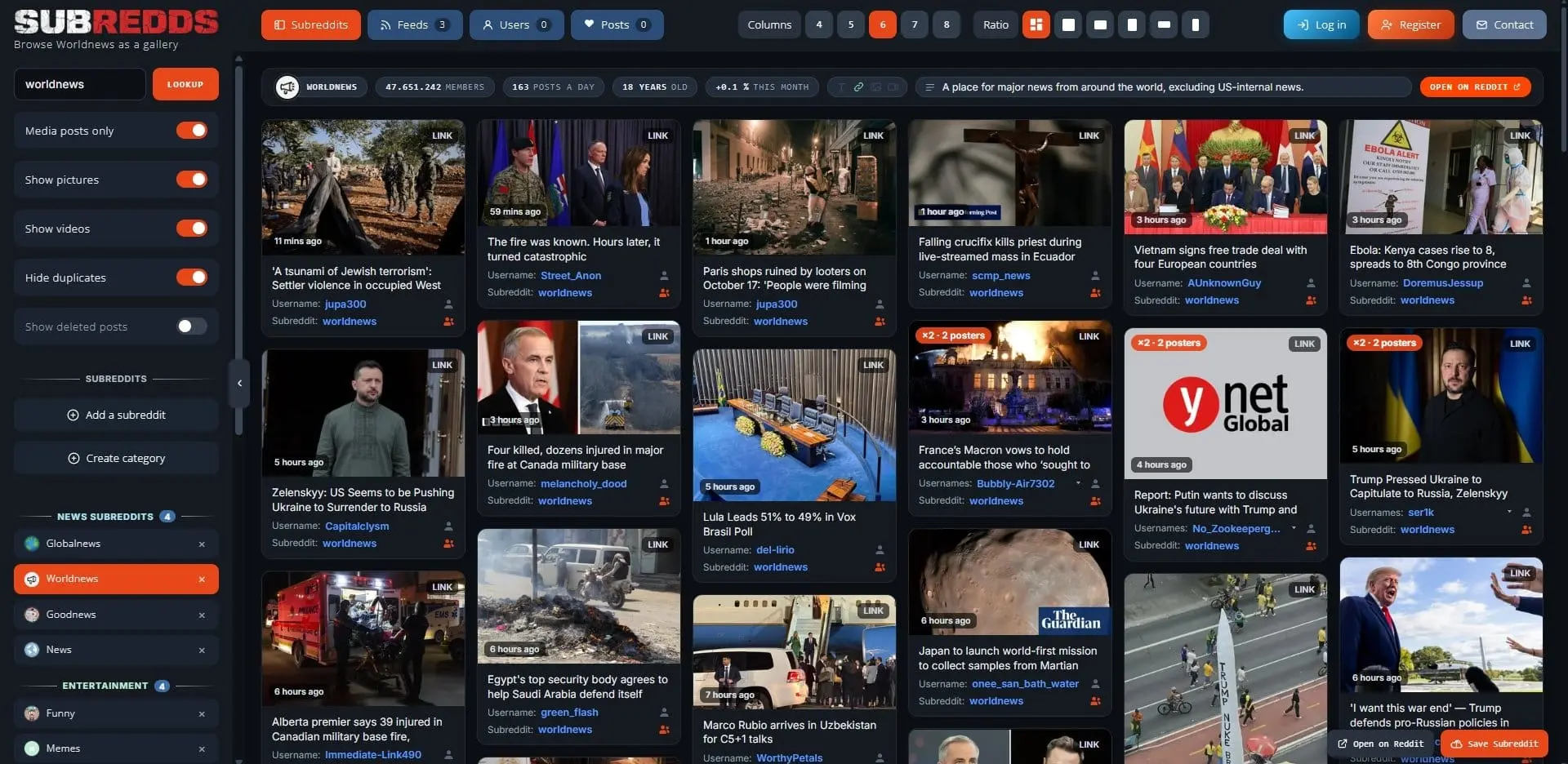 Screenshot 2 of SubRedds