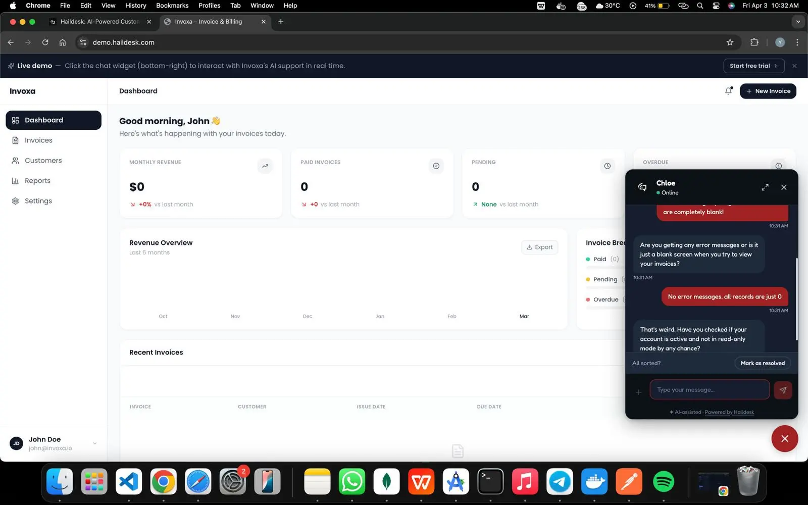 Screenshot 4 of Haildesk