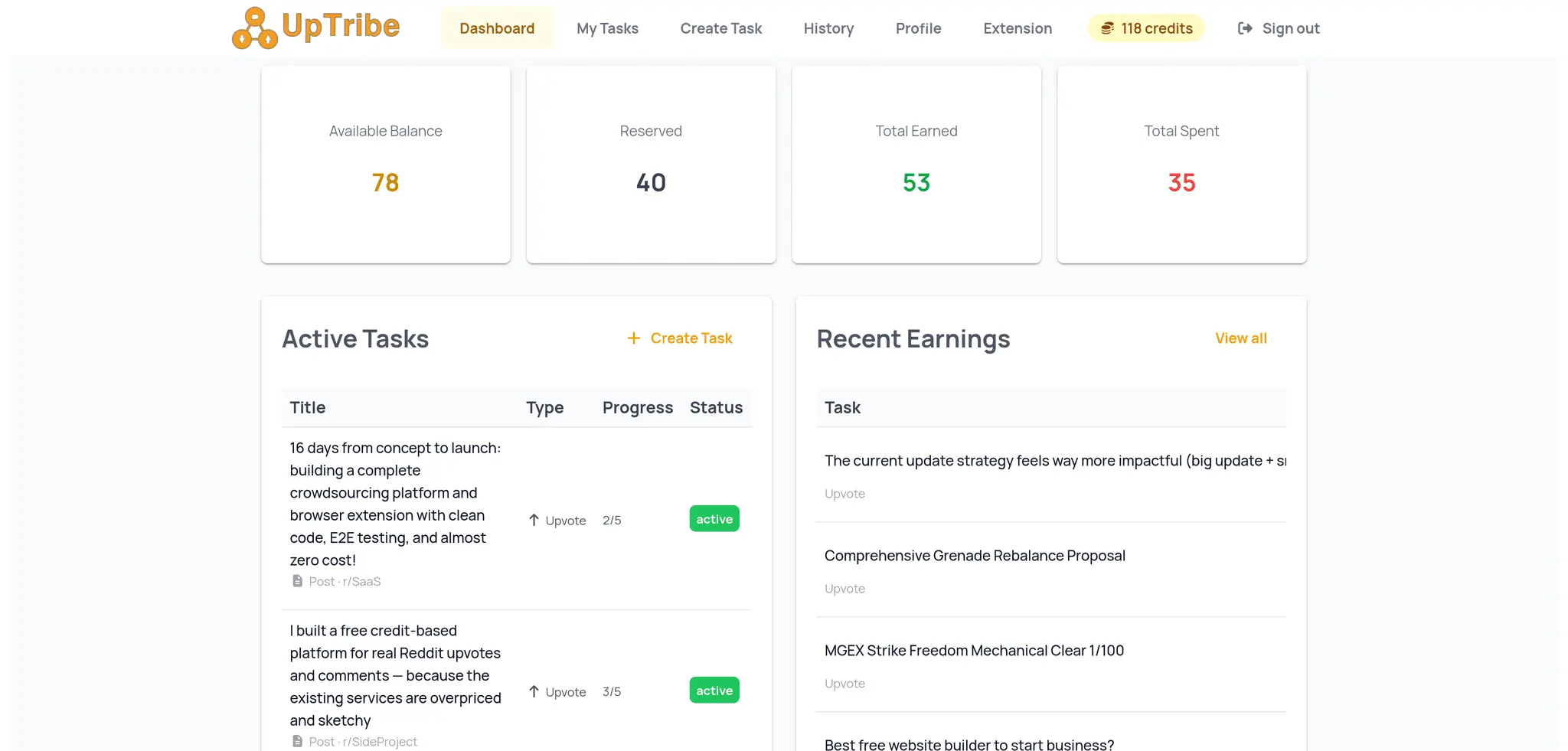 Screenshot 3 of UpTribe