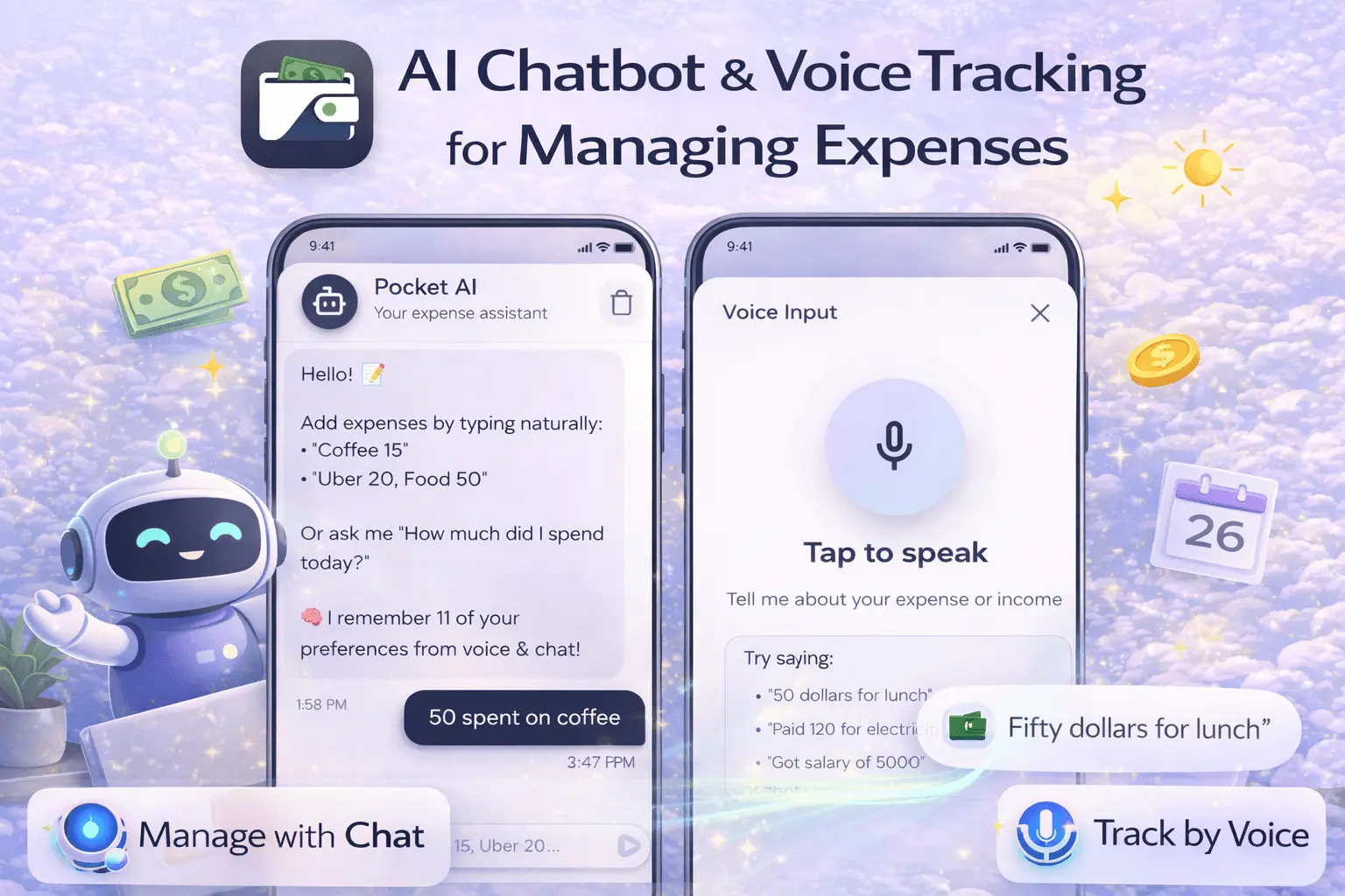 Screenshot 5 of Pocket - AI Budget & Expense Tracker