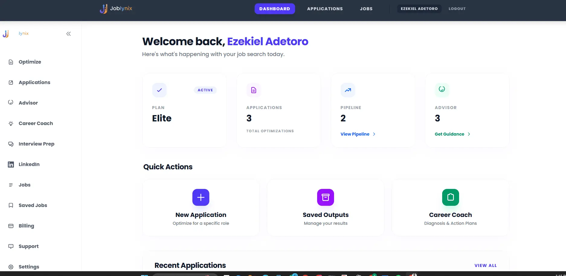 Screenshot 2 of Joblynix