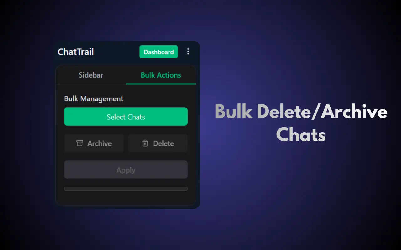 Screenshot 1 of ChatTrail