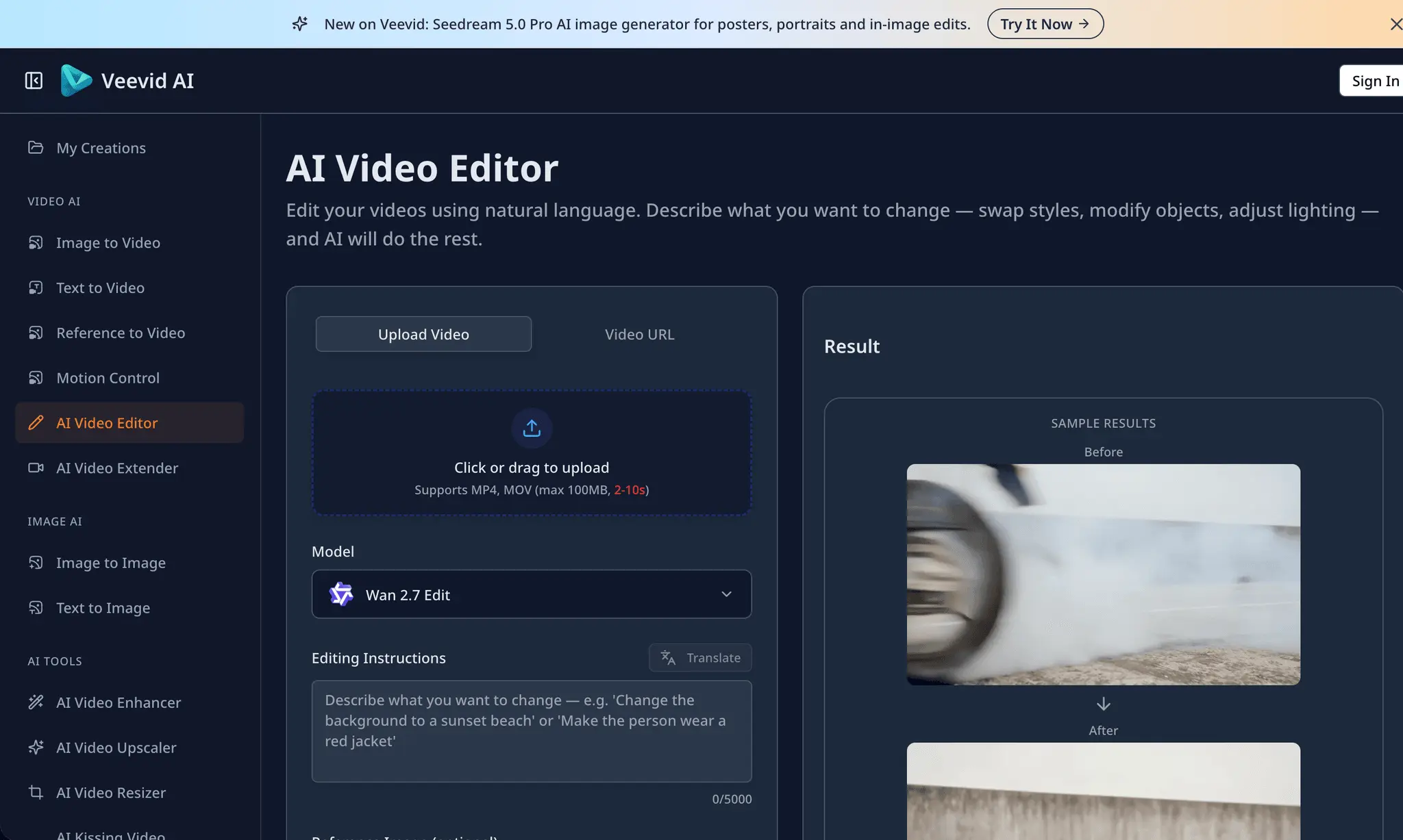 Screenshot 6 of  Veevid AI