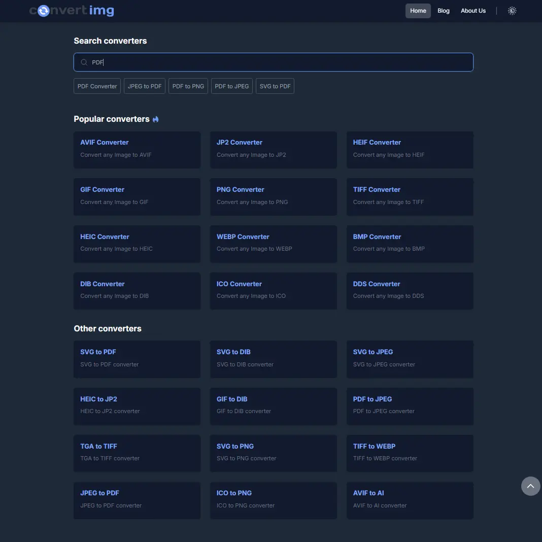 Screenshot 3 of Image Converter Online - ConvertImg