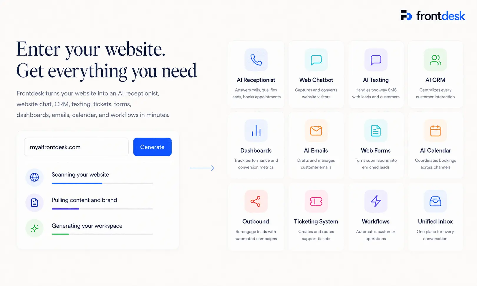 Screenshot 4 of Frontdesk AI