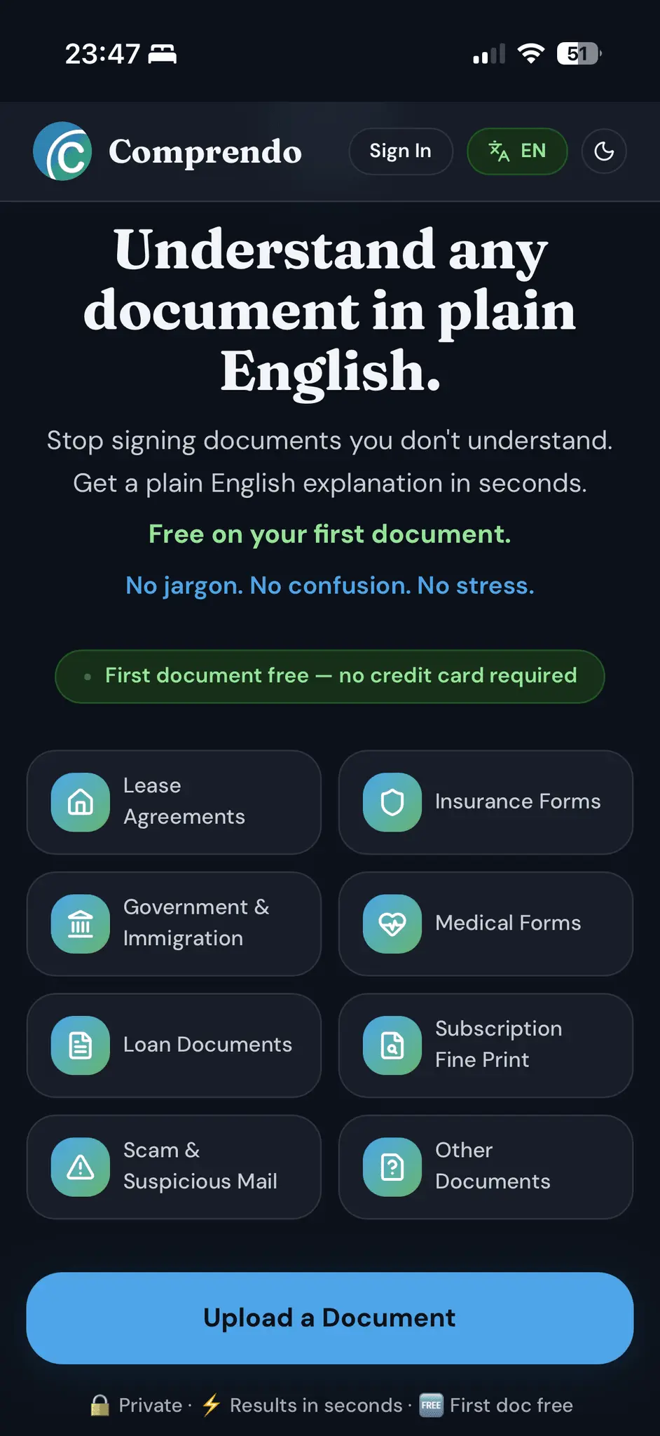 Screenshot 3 of Comprendo