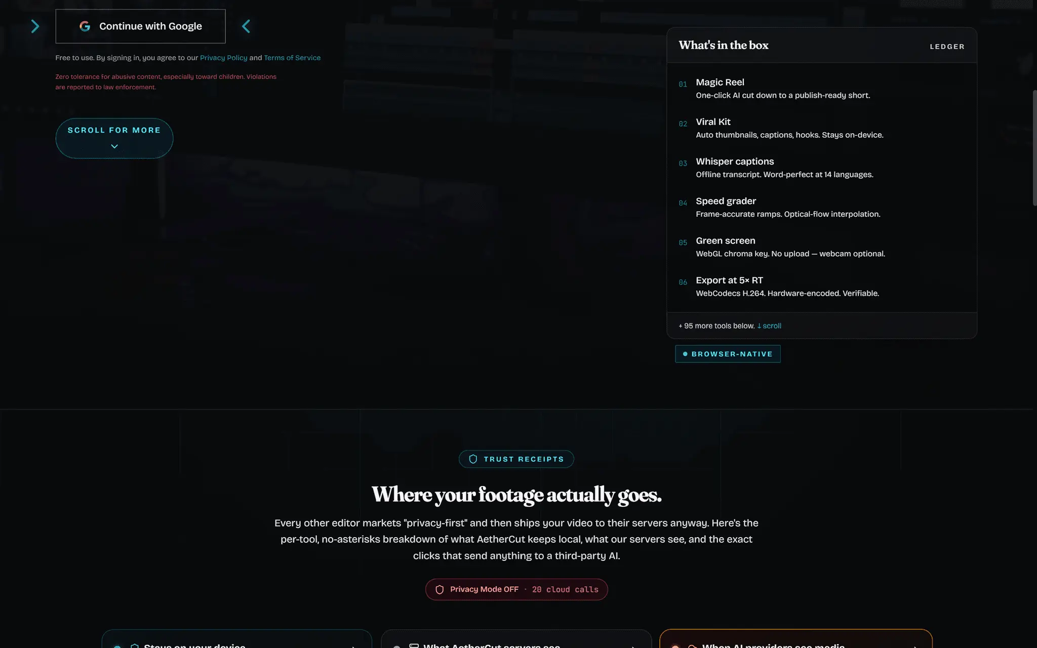 Screenshot 2 of AetherCut