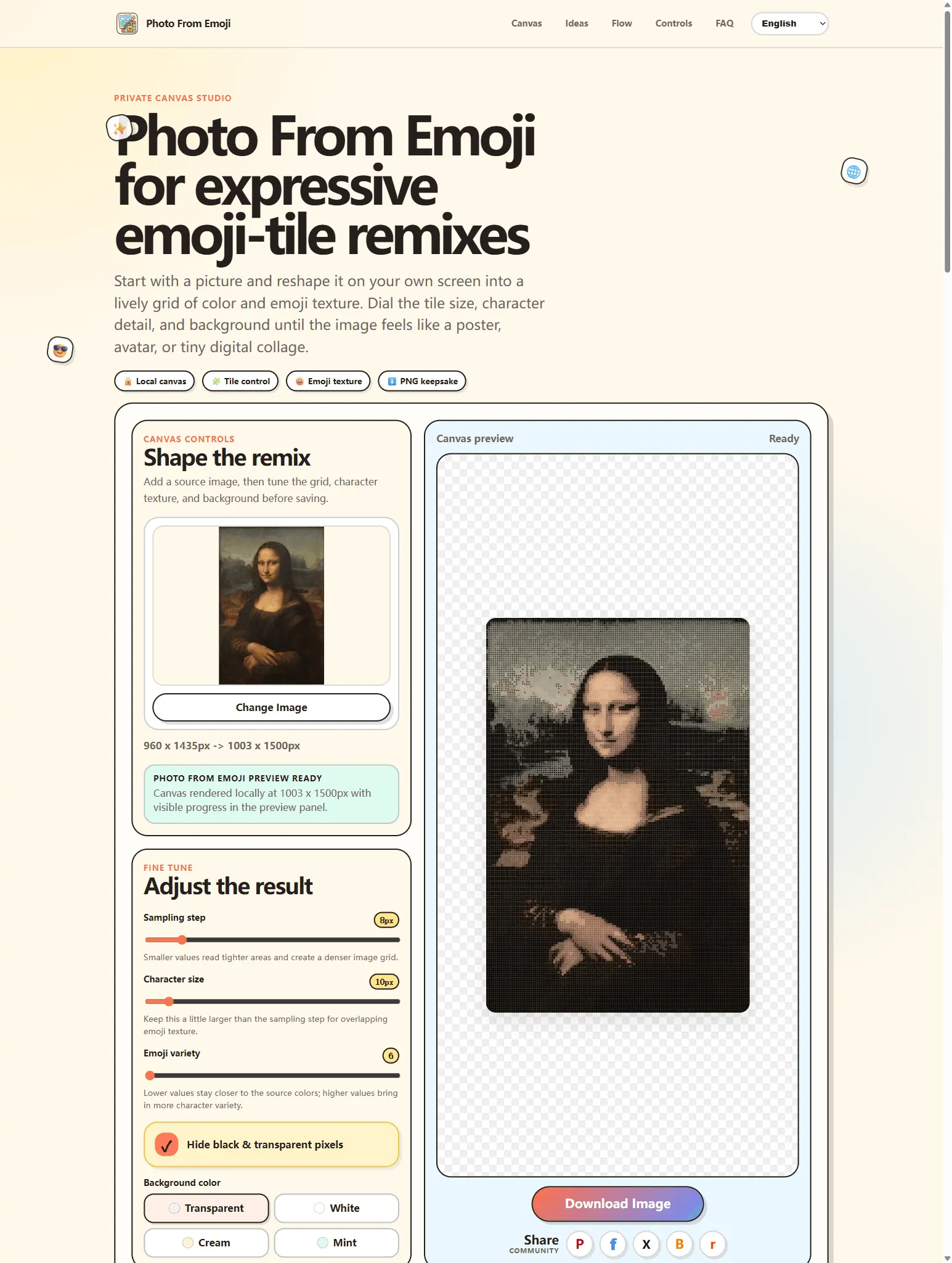 Screenshot 1 of Photo From Emoji