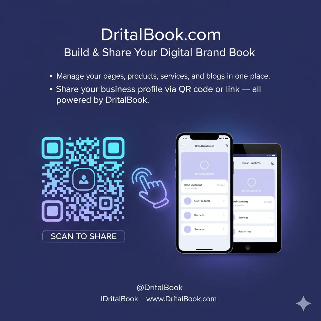 Screenshot 1 of DritalBook – Build & Share Digital Brand