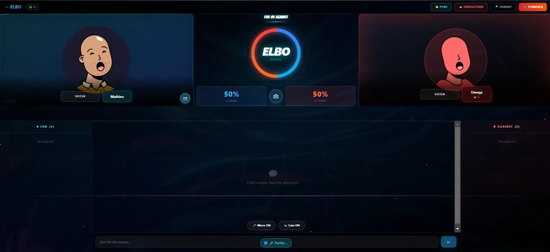 Screenshot 1 of ELBO - L'arène du débat en direct