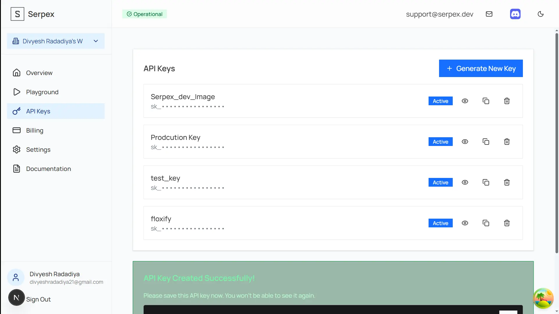 Screenshot 2 of Serpex.dev