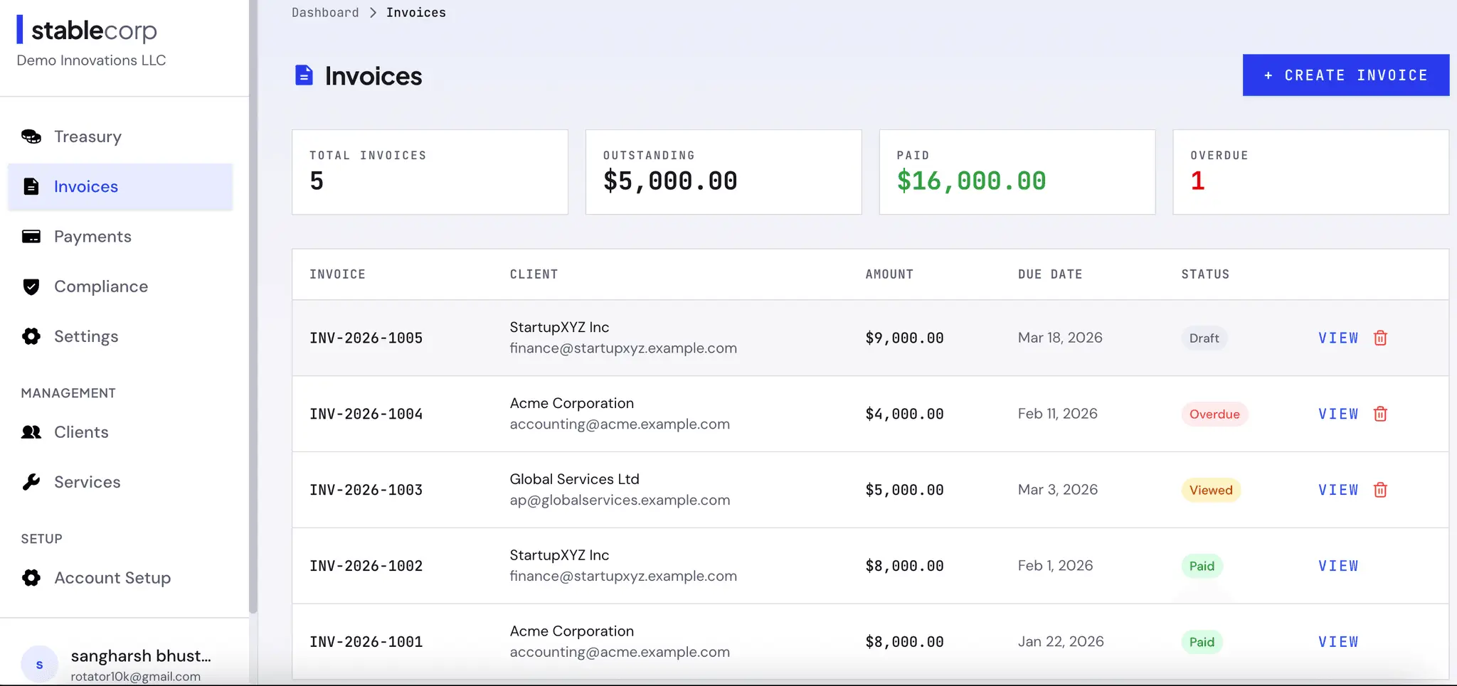 Screenshot 3 of StableCorp