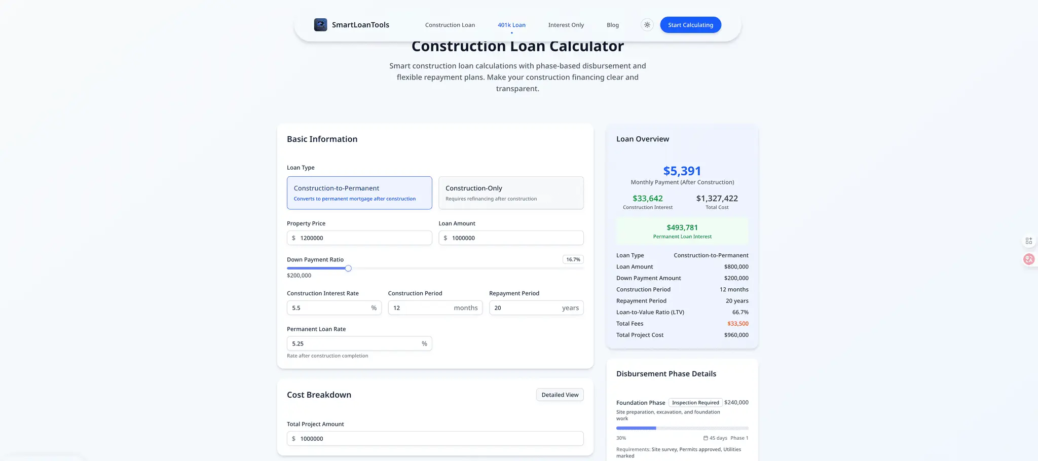 Screenshot 1 of SmartLoanTools