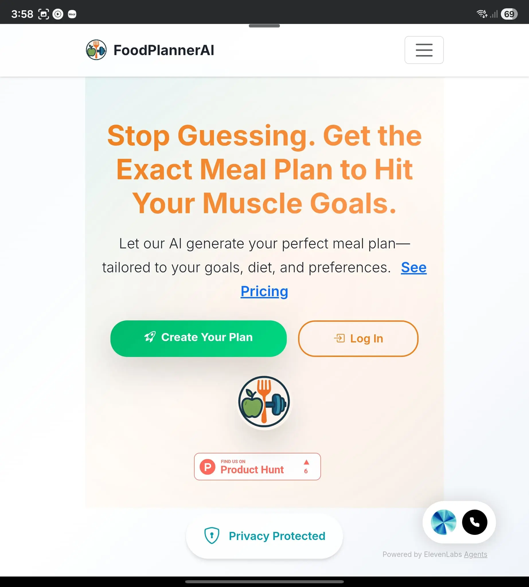 Screenshot 5 of AI Meal Planner – Personalized Meal Plan