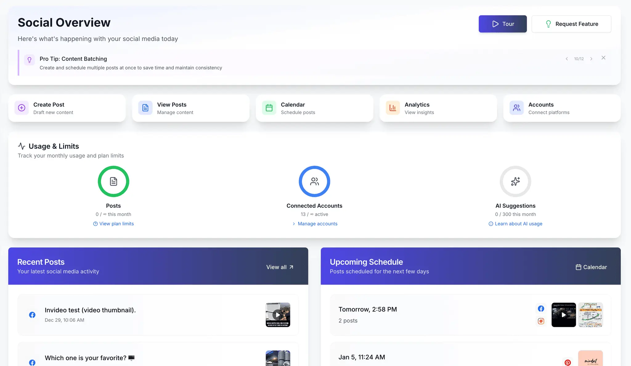 Screenshot 2 of SocialCal