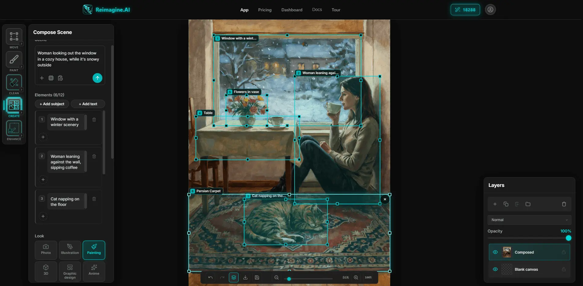 Screenshot 2 of Reimagine.AI