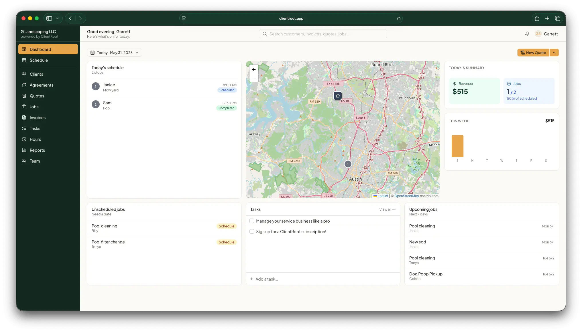 Screenshot 2 of ClientRoot