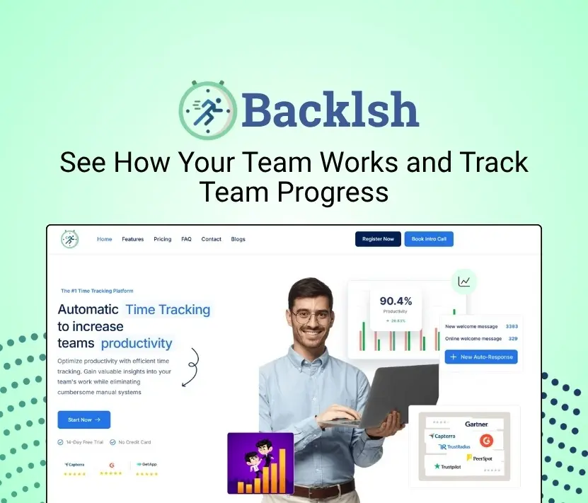 Screenshot 1 of Backlsh - Improve Productivity By Tracki