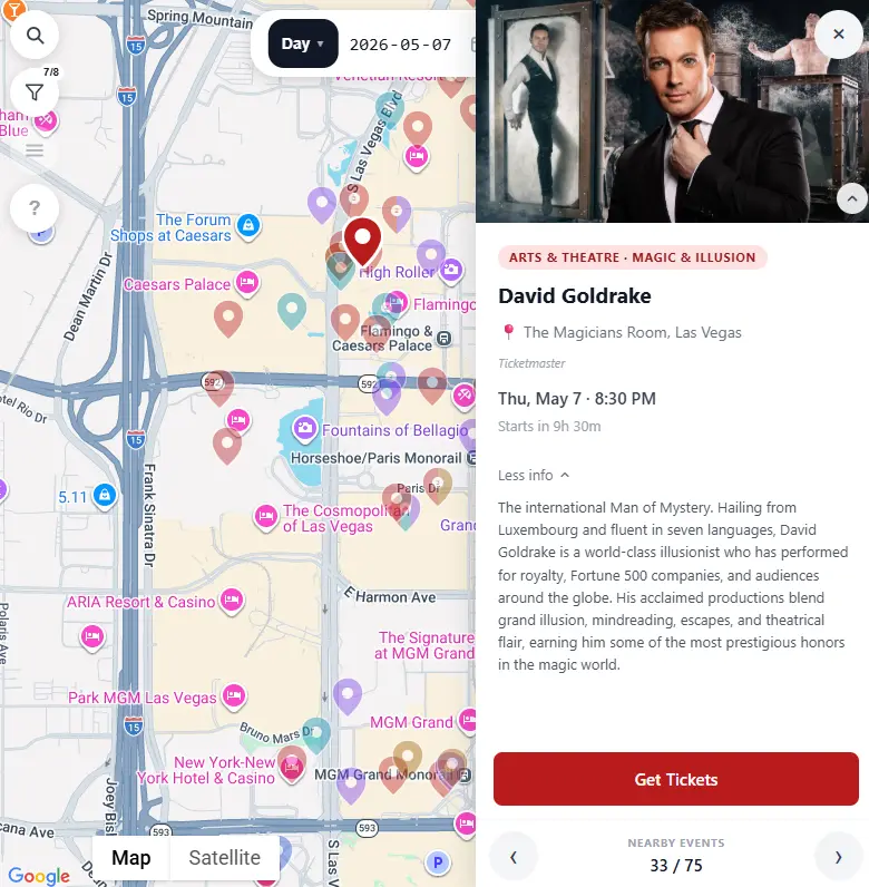 Screenshot 2 of TicketMappr
