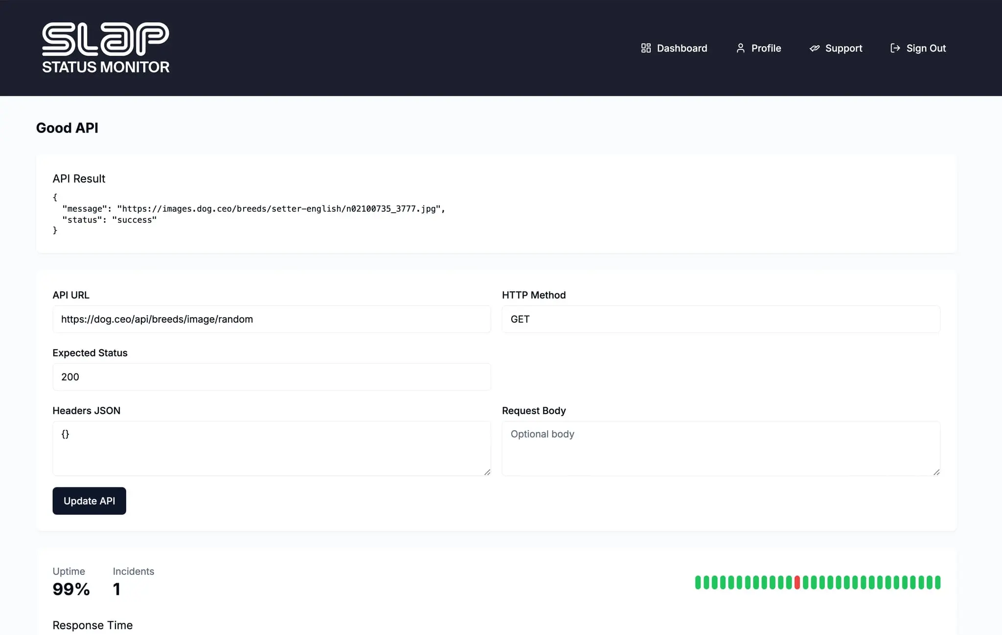 Screenshot 2 of SLAP - Status Manager