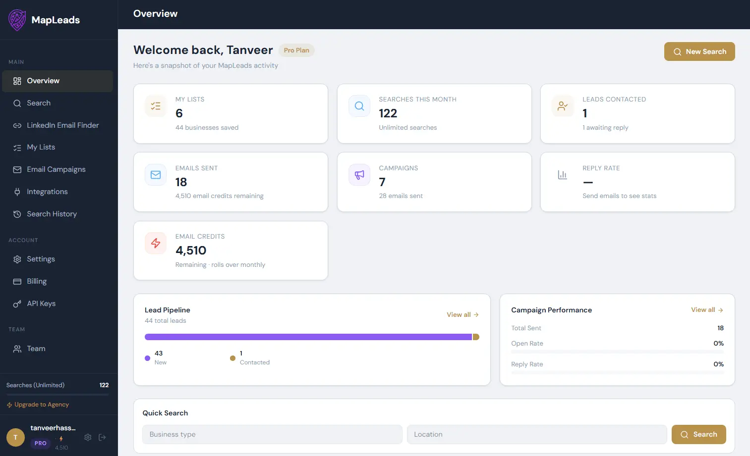 Screenshot 5 of MapLeads
