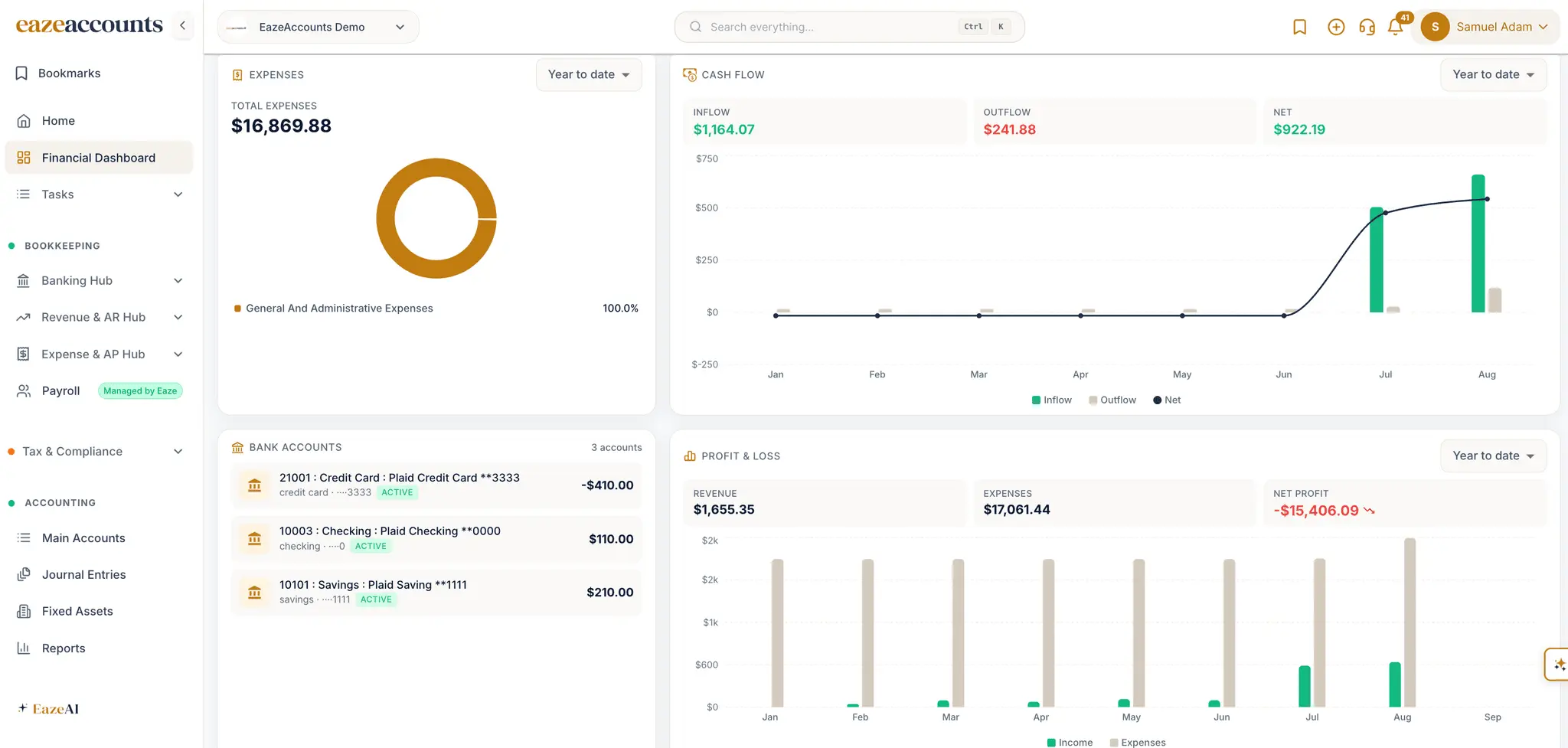 Screenshot 4 of EazeAccounts