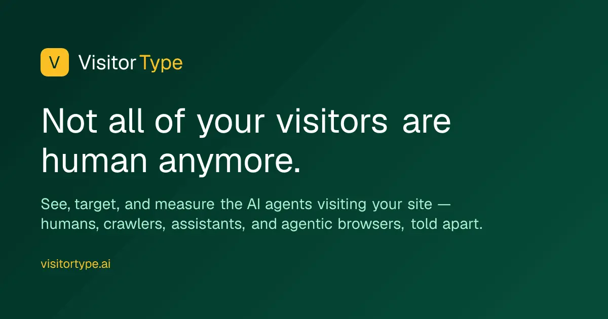 Screenshot 1 of VisitorType