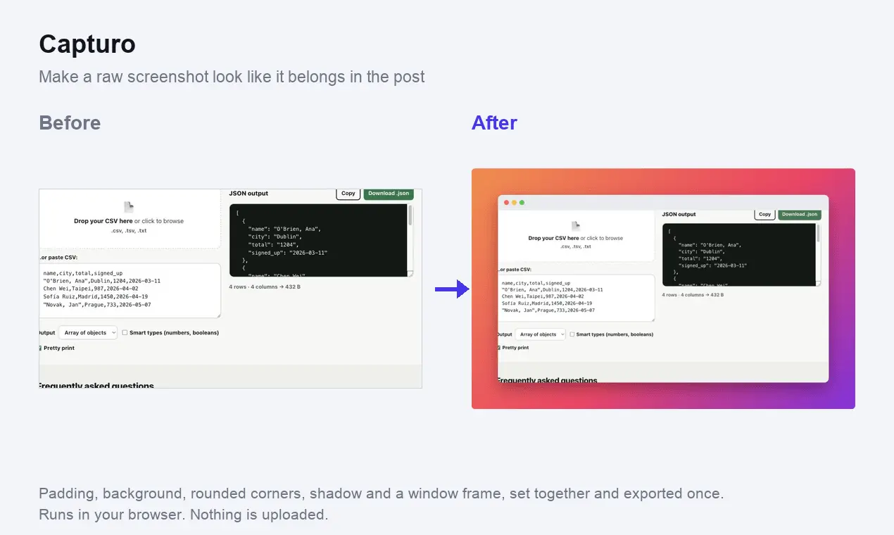 Screenshot 1 of Capturo