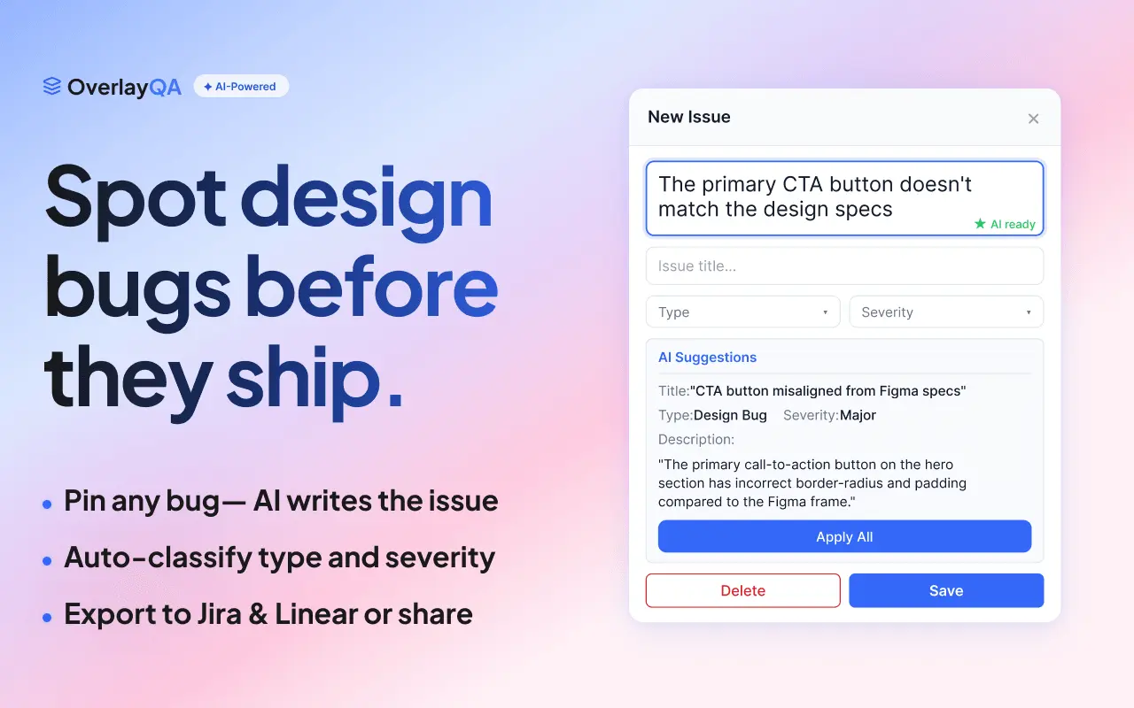 Screenshot 2 of OverlayQA
